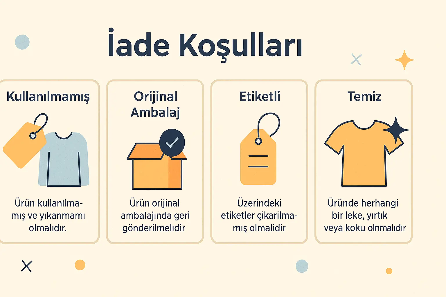 İade Koşulları